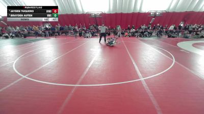 14U Boys - 115 lbs Semis - Jayden Tuquero, Holmen Viking Wrestling Club vs Brayden Auten, Wrightstown Wrestling Club