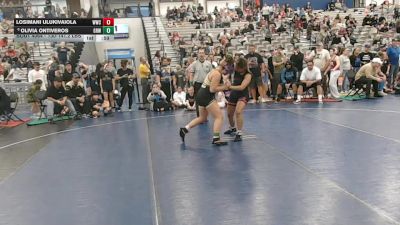 130-141.2 lbs Champ. Rd Of 16 - Losimani Ulukivaiola, Westlake Wrestling Club vs Olivia Ontiveros, Gold Rush Wrestling