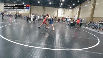165 lbs Consi Of 8 #2 - Brooks Cowan, NorthSide WC vs Bear Bryant Siegal, SONS OF THUNDER