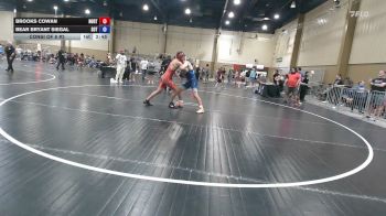 165 lbs Consi Of 8 #2 - Brooks Cowan, NorthSide WC vs Bear Bryant Siegal, SONS OF THUNDER