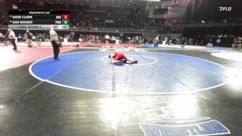 150 lbs Cons. Round 2 - Dan Monier, Ponderosa vs Gage Clark, Highlands