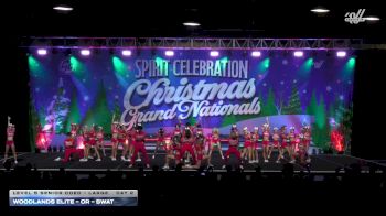 Woodlands Elite - OR - SWAT [2025 L5 Senior Coed - Large Day 2] 2025 Spirit Celebration Christmas Grand Nationals