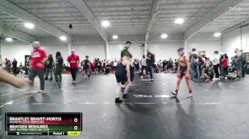 60/65 Round 5 - Brayden Beshures, West Wateree Wrestling Club vs Brantley Bravet-Morton, Palmetto State Wrestling