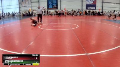 92 lbs Rd# 5- 3:45pm Friday Final Pool - Lee Geravis III, Nauman Red vs Carlos Rodriguez, PA Blue