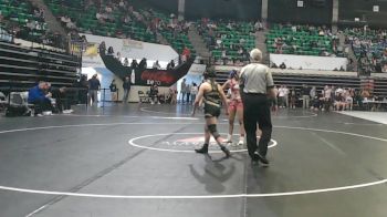 1-5A 120 3rd Place Match - Janiah Wilson, East Limestone vs Evelyn Dobbs, Lincoln