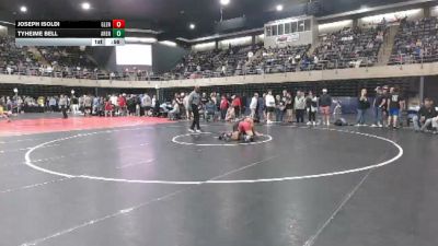 140 lbs Semifinal - Joseph Isoldi, Glen Rock vs Tyheime Bell, Arendtsville