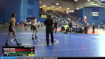 126 lbs Cons. Round 5 - Dante Frinzi, Bethlehem Catholic vs Nick Cottone, Shawnee
