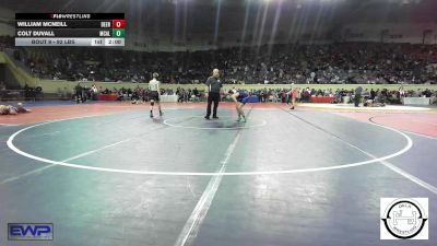 92 lbs Round Of 64 - William McNeill, Deer Creek Wrestling vs Colt Duvall, McAlester