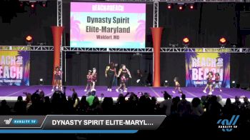 Dynasty Spirit Elite-Maryland - RED HOTS [2022 L1 Tiny - Novice - Restrictions Day 2] 2022 ACDA Reach the Beach Ocean City Cheer Grand Nationals