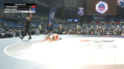 132 lbs Cons. Rd Of 64 - Jalal Naghib, Florida vs Brody Gohde, Montana
