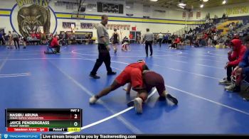 JV-21 lbs Round 1 - Nasibu Aruna, Cedar Rapids Washington vs Jayce Pendergrass, Mount Vernon