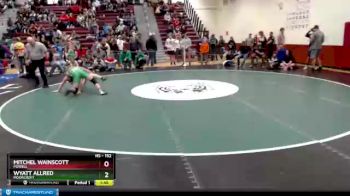 152 lbs Cons. Round 4 - Wyatt Allred, Moorcroft vs Mitchel Wainscott, Powell