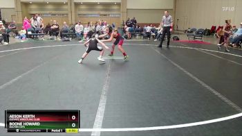 68 lbs Semifinal - Boone Howard, Dalton Cats vs Aeson Kerth, Elevate Wrestling Club