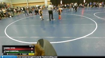 120 lbs Round 1 - Ethan Lilienthal, IA vs Zaiden Yates, IA