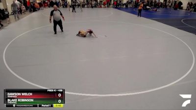 45B Quarterfinal - Dawson Welch, Wabasso vs Blake Robinson, TMBWWG