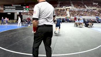152-D1 Quarterfinal - Addyson Hunt, Gilbert High School vs Dalien Duarte, Pueblo High School