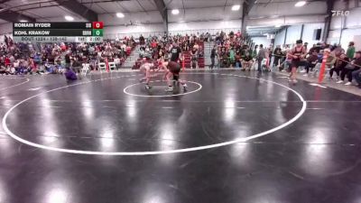 139-143 lbs Round 2 - Kohl Krakow, Burns/Pine Bluffs vs Romain Ryder, Sidney