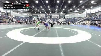 285 lbs Champ. Round 2 - Zachary Bailey, Life NCWA vs Willie Cox, Montevallo