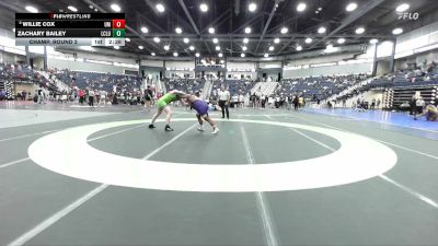 285 lbs Champ. Round 2 - Zachary Bailey, Life NCWA vs Willie Cox, Montevallo