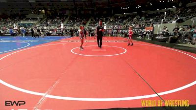 60 lbs Consolation - Maeve Fernald, Smittys Barn vs Oakley Waitkus, Team Tulsa Wrestling Club