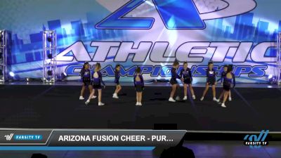 Arizona Fusion Cheer - Purple Rain [2022 L1.1 Mini - PREP - D2 Day 1] 2022 Athletic Championships Phoenix Nationals