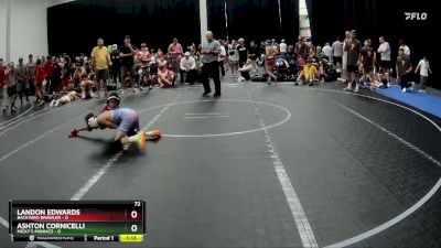 72 lbs Placement (4 Team) - Landon Edwards, Backyard Brawler vs Ashton Cornicelli, Micky`s Maniacs