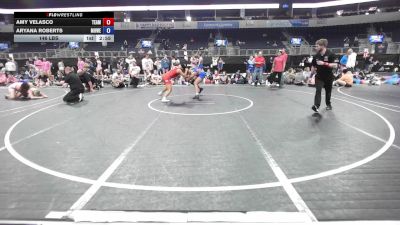 146 lbs Rr Rnd 3 - Amy Velasco, Team Ky vs Aryana Roberts, MoWest Wild Dragons