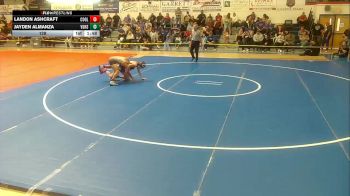 128 lbs Round 5 (6 Team) - Jayden Almanza, Vista Grande High School vs Landon Ashcraft, Coolidge High School