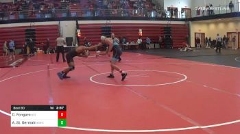 149 lbs Prelims - Daniel Fongaro, Not Rostered vs Adrian St. Germain, Hofstra