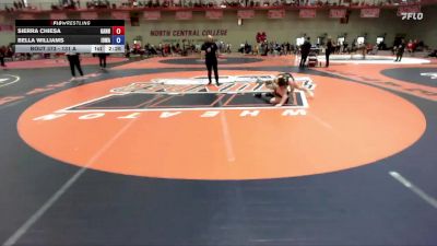 131 A Quarterfinal - Sierra Chiesa, Gannon vs Bella Williams, Iowa