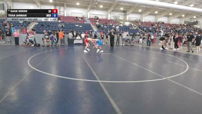 105 lbs Cons. Sub-quarters - Gage Green, East Idaho Elite vs Titan Jarman, Grand County