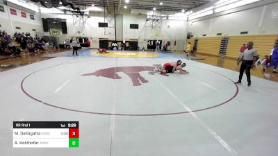 197B lbs Rr Rnd 1 - Michael Dellagatta, Cornell vs Austin Kohlhofer, Army West Point