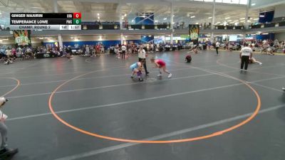 128 lbs Champ. Round 2 - Ginger Majurin, Unattached vs Temperance Lowe, Unattached