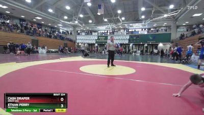 106 lbs Cons. Round 2 - Ethan Perry, Valhalla vs Cash Draper, Great Oak