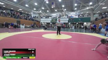 106 lbs Cons. Round 2 - Ethan Perry, Valhalla vs Cash Draper, Great Oak