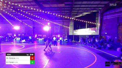 80 lbs Consi Of 4 - Mia Corona, Lockjaw WC vs Breea Florez, Hurricane Wrestling Acadmey