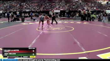 100 lbs Cons. Round 4 - Lillian La Notte, Wasatch vs Addi Nielson, Juab