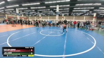 61-61 lbs Round 3 - Lee Horn, Panther City Wrestling Club vs Skyler Kerns, Bomb City Wrestling Academy