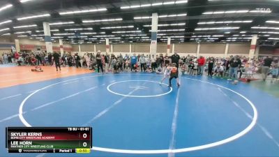 61-61 lbs Round 3 - Lee Horn, Panther City Wrestling Club vs Skyler Kerns, Bomb City Wrestling Academy