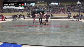 185 lbs Quarterfinal - Jasmin Beckham, Henderson County vs Kayden Thompson, Mccreary Central