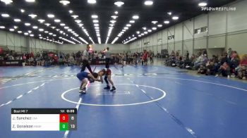 55 lbs Prelims - Jax Sanchez, Team USA vs Zachary Donalson, Moore Elite