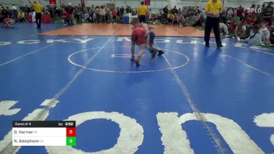 S-80 lbs Consi Of 4 - Dakota Harmer, MI vs Nolan Adolphson, VA