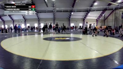 174 lbs Cons. Round 2 - Landon Delara, Seton Hill vs Isaac Basa, Seton Hill