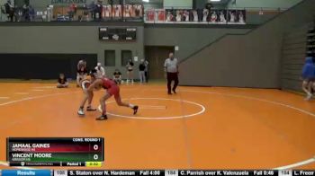 115 lbs Cons. Round 1 - Jamaal Gaines, Homewood HS vs Vincent Moore, Grissom HS
