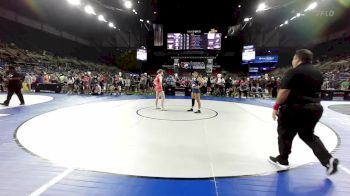 127 lbs Rnd Of 64 - Shelbie Brehm, South Dakota vs Adriana Rebar, California