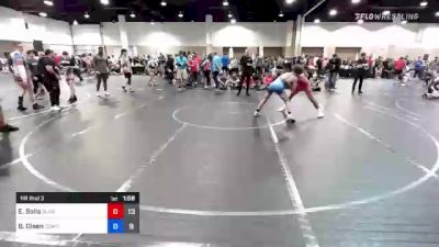 132 kg Rr Rnd 3 - Elivis Solis, Gladiator Wrestling Academy vs Brandon Olsen, Compound Wrestling