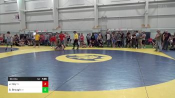 96-C lbs Quarterfinal - Jackson Hoy, PA vs Gabe Brough, OH