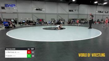 64 lbs Semifinal - Johnnatan Martinez Jr., LWA 12U vs Peyton Smith, Untouchables 12u White