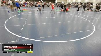 150 lbs Cons. Round 3 - Parker Stannke, Big Game Wrestling Club vs Jonah Strain, Franklin Wrestling Club