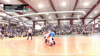 144 lbs Quarterfinal - Jordan Palomino, Basic vs Brevin Curtis, Mcqueen